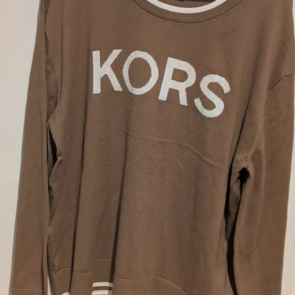 Michael Kors Brown Sweater for Women - Picture 3 of 5